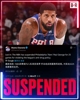 重磅💥保羅&middot;喬治違反NBA禁葯政策！被禁賽25場！！！